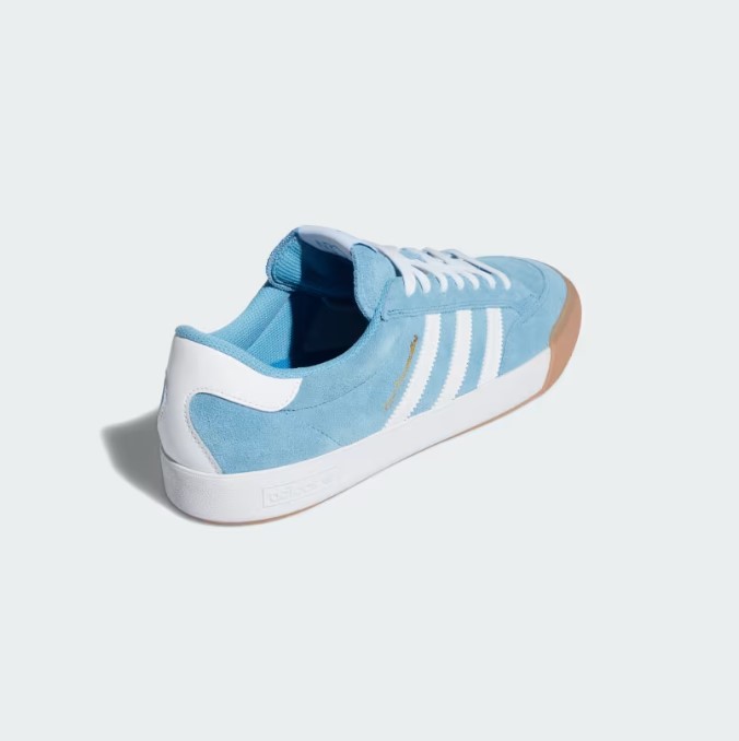 Adidas Skateboarding Nora Light Blue Cloud White Gum 3.5 US / 35.5 EU