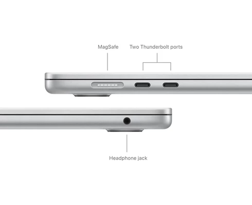 Apple 15-inch MacBook Air - M3 chip 8-core CPU   10-core GPU, 16GB RAM, 512GB SSD - Silver