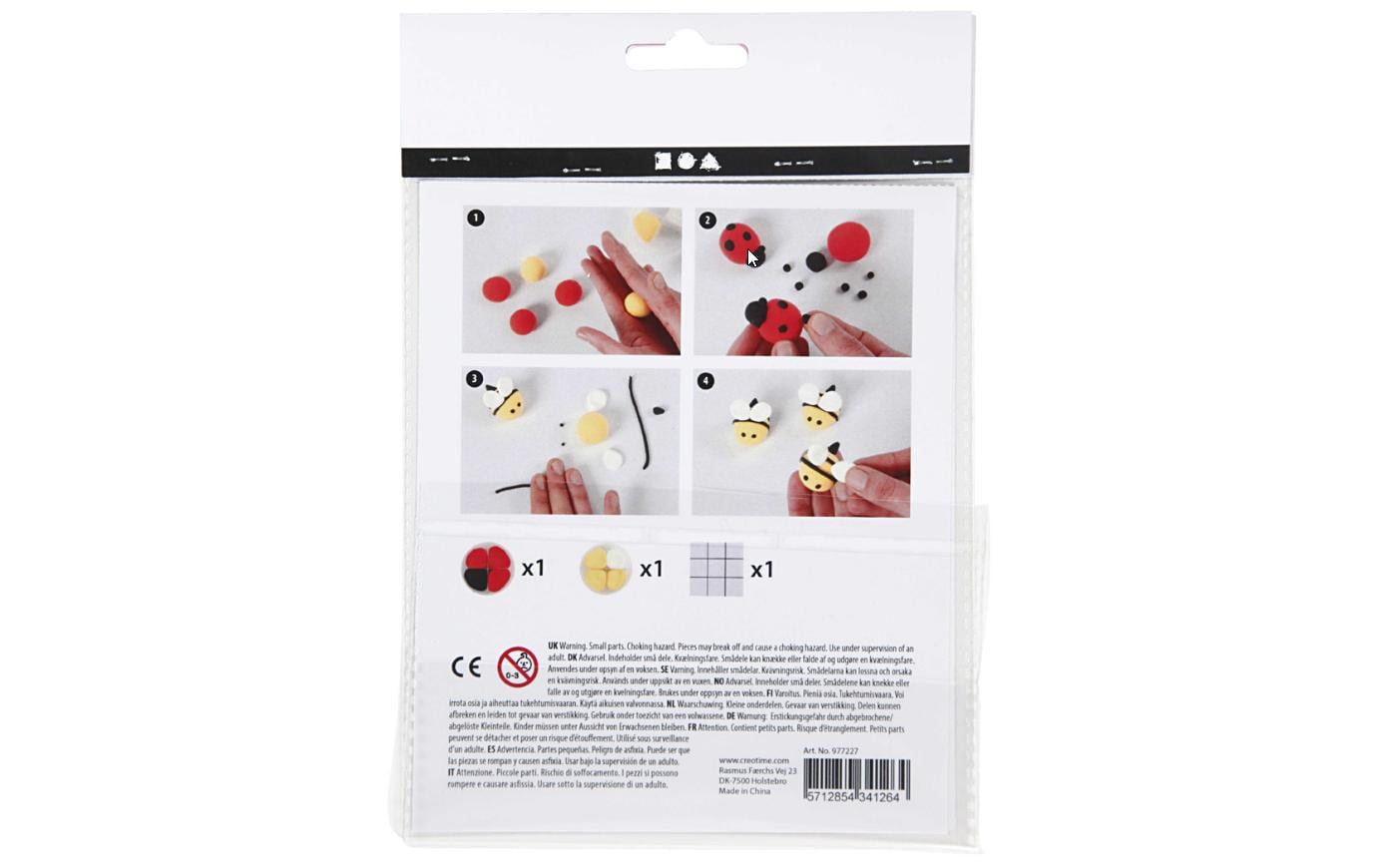 Modellier-Set Tic Tac Toe Modellieren, 1 SetPerfekt als kleines Mitbringsel oder zum Füllen von Adventskalender, Schultüten, etc.