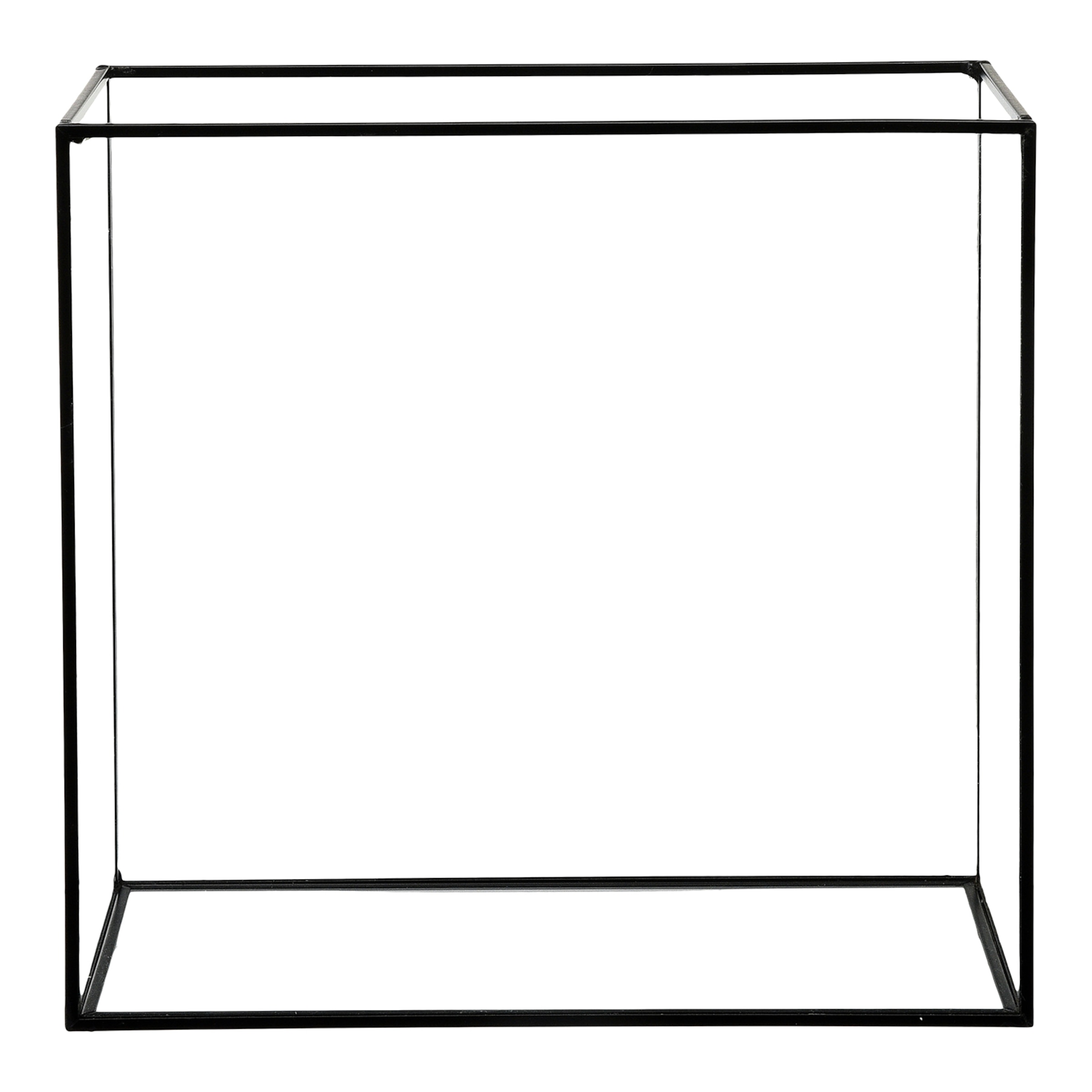 schwarz, B 23 x H 22 x T 12 cm