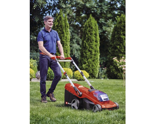Einhell RASARRO Power-X-Change GE-CM 36/42 Li accu grasmaaier inclusief 2 x 4 Ah accu's en lader