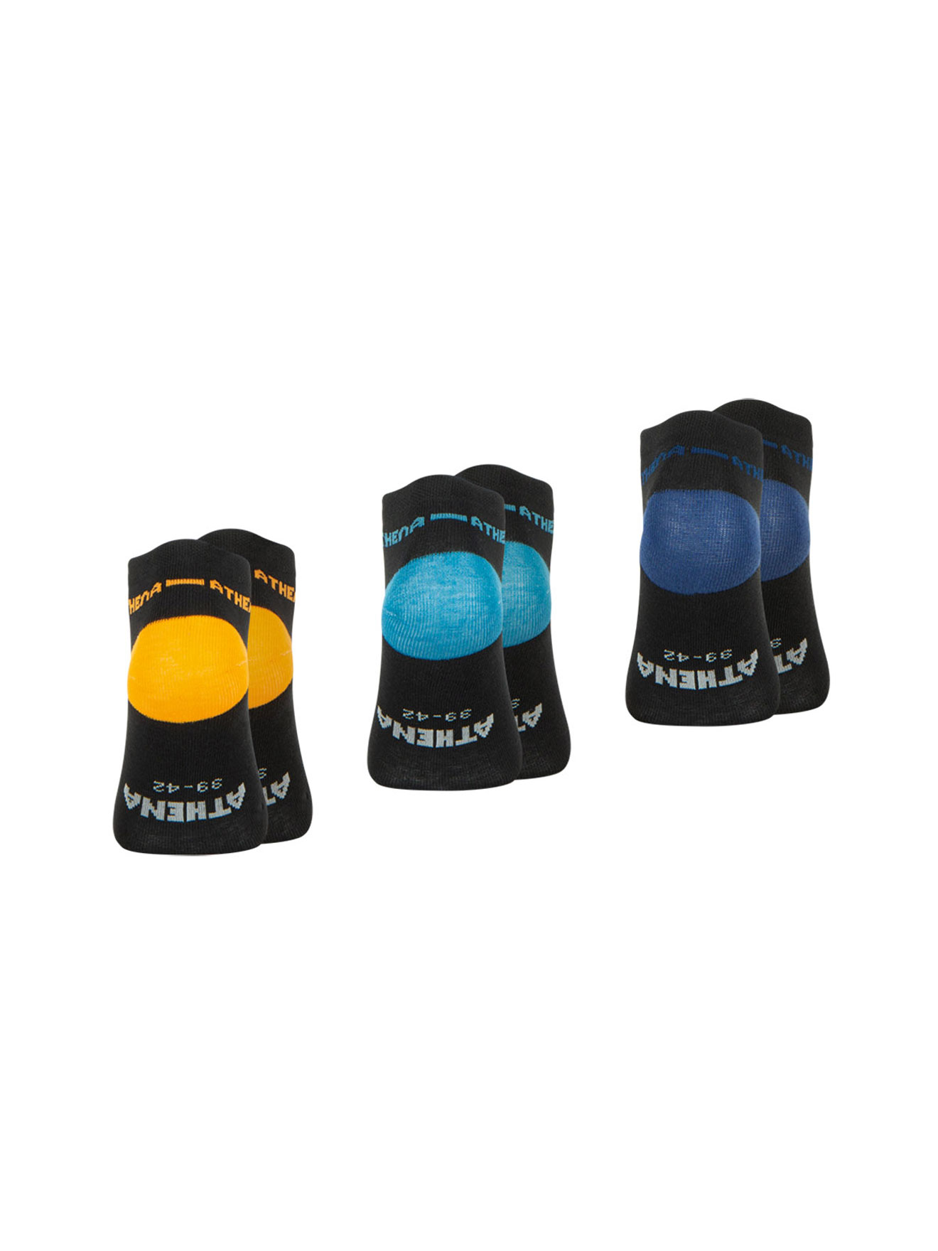 Lot de 3 paires de socquettes Easy Color