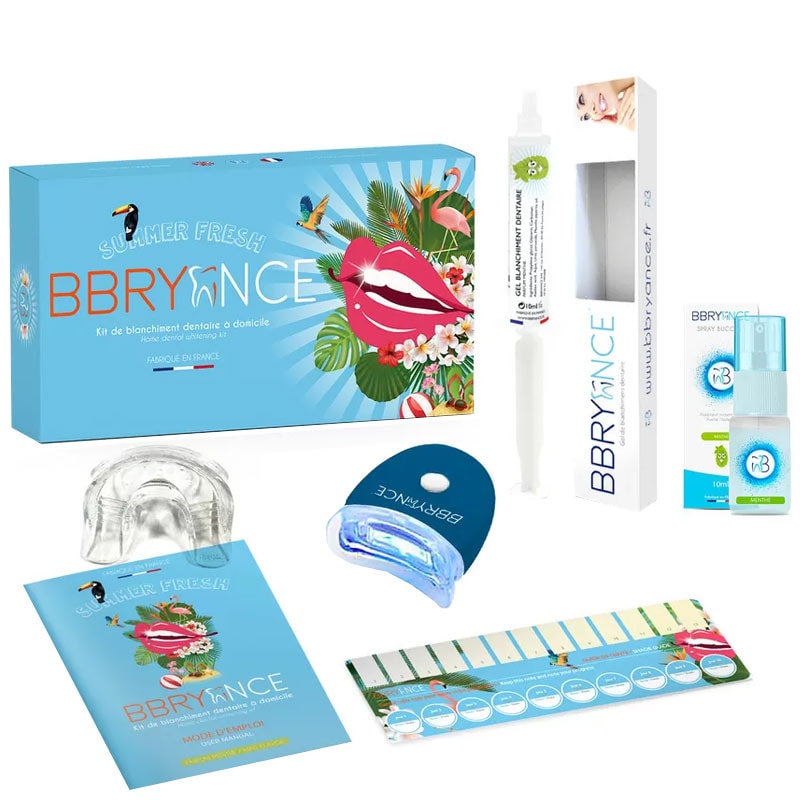 Kit de blanchiment dentaire - Summer fresh - 10 utilisations