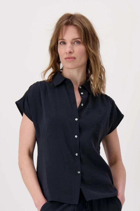 Zusss zwarte dames blouse