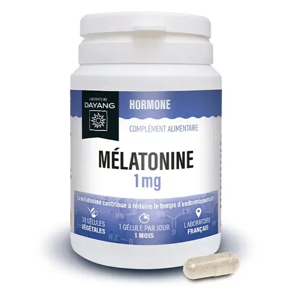 Dayang Melatonina 1mg 30 cápsulas