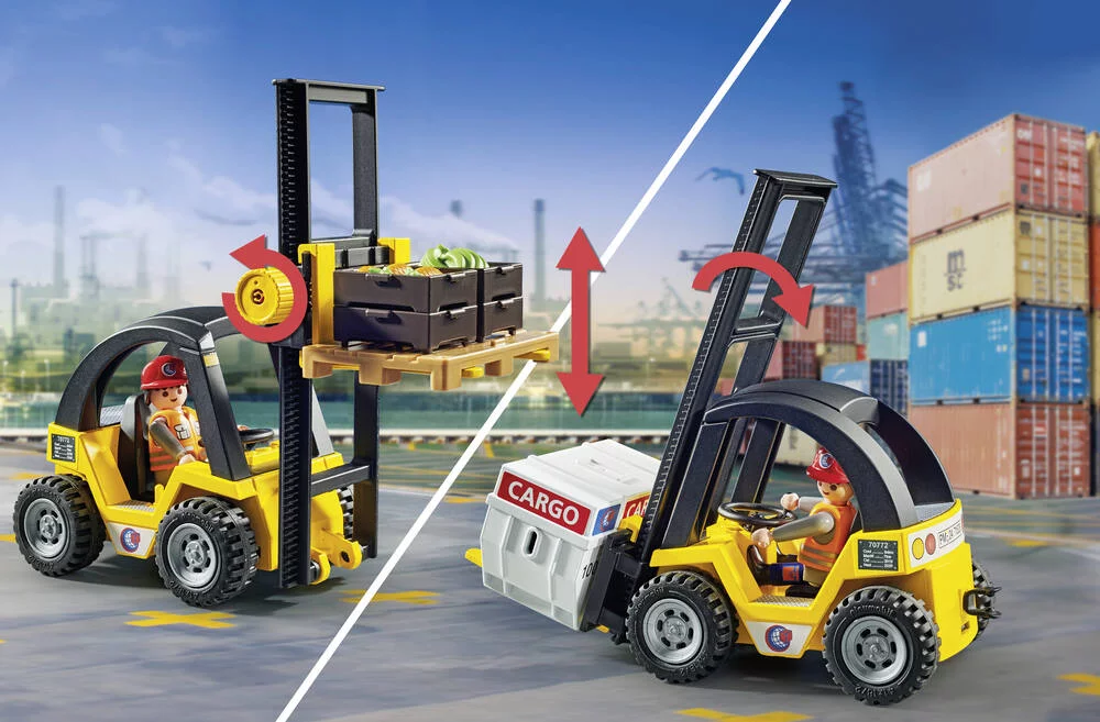 CHARIOT ELEVATEUR AVEC MATERIEL - 71528
