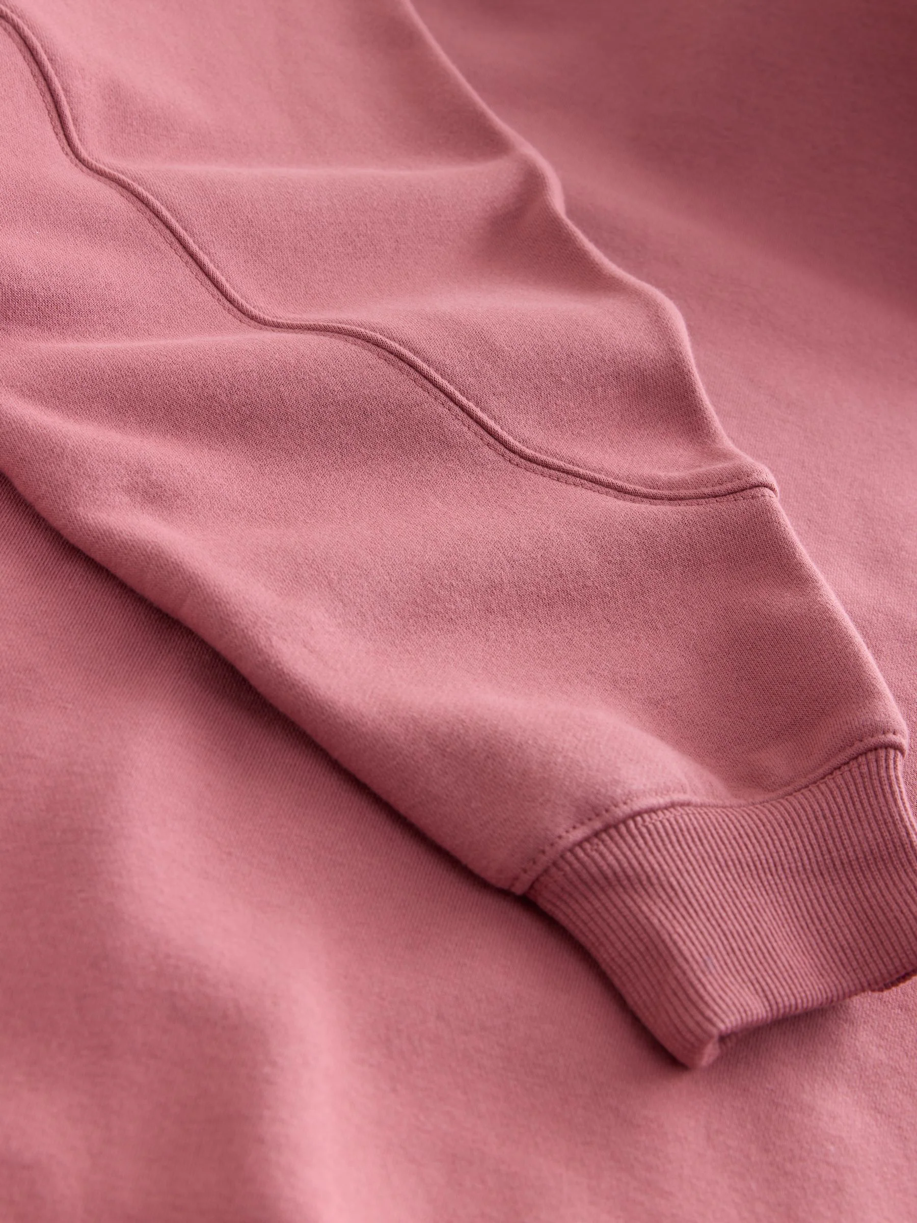 Roze - Relaxed Fit Heavyweight Longline Hoodie