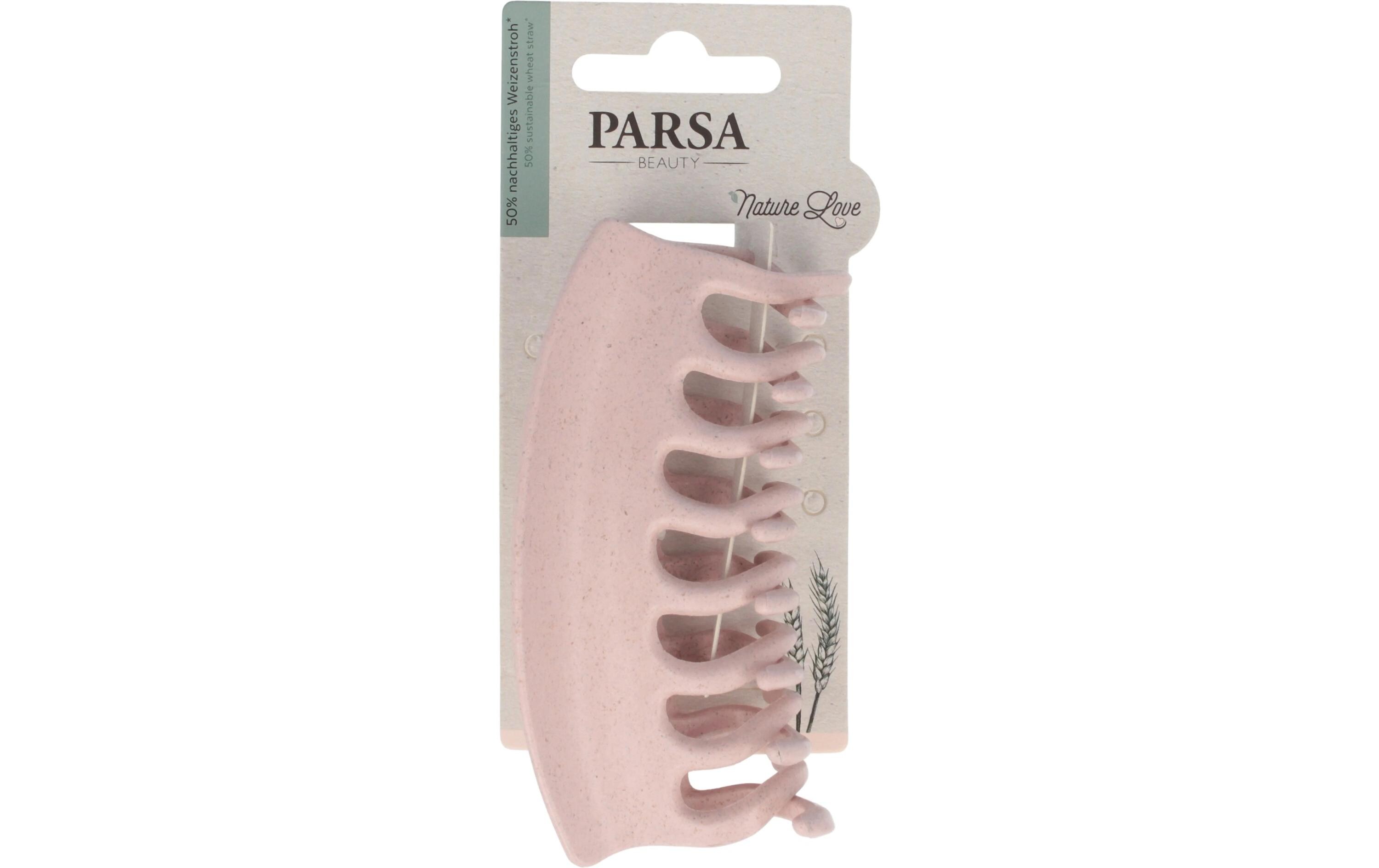 Haarklemme Nature Love gross Rosa 1 StückStilvolle Clips für jeden Look