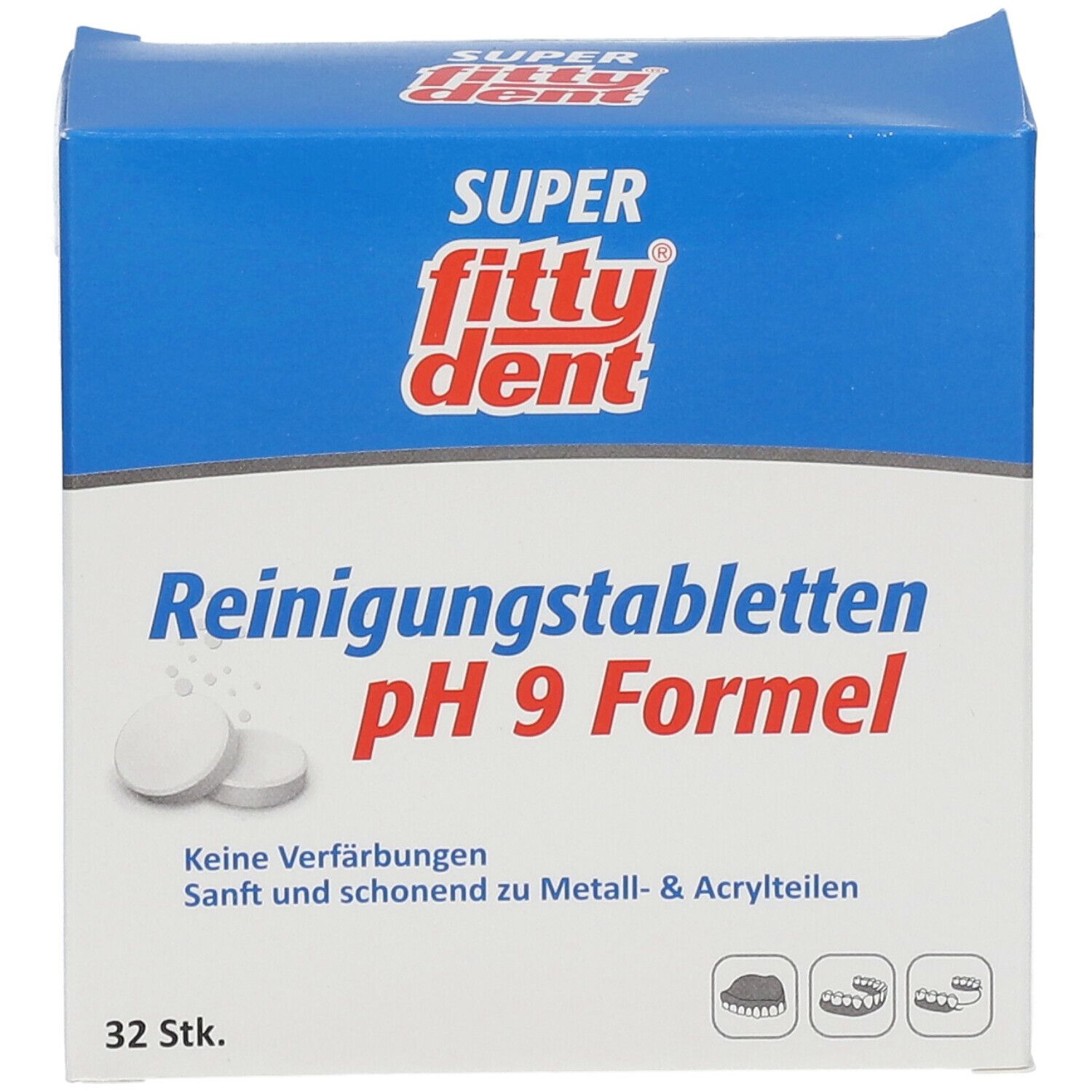 fittydent super Reinigungstabletten
