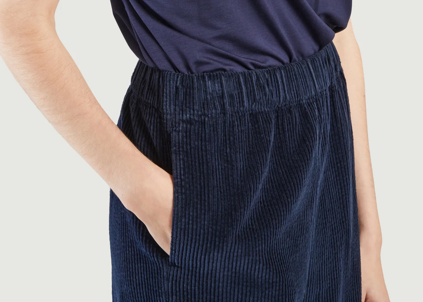 Pantalon coupe mom en velours côtelé Padow American Vintage