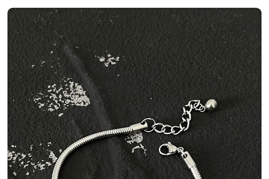 PANGU - Ketting met slangenhalsketting / armband