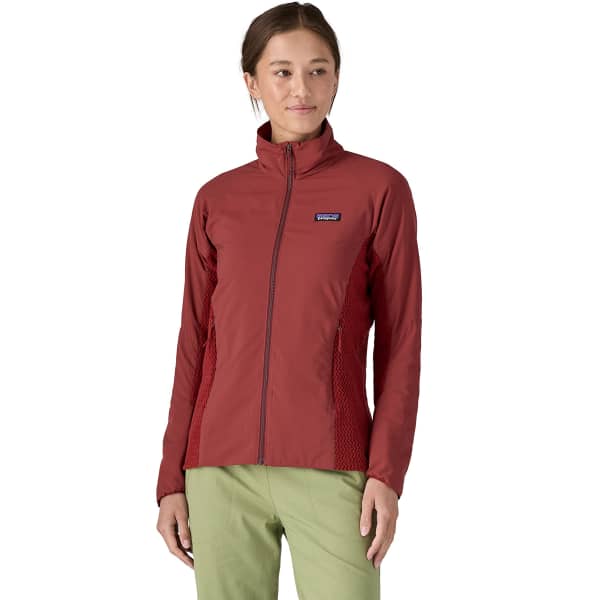 Doudoune randonnée PATAGONIA W'S NANO-AIR LIGHT HYBRID JKT OXIDE RED