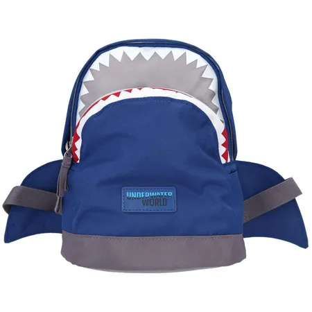 Depesche Dino World Rucksack Hai Blau UNDERWATER