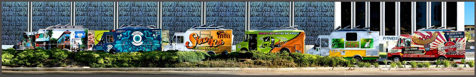 Los Angeles, Wilshire Boulevard #2 by Larry Yust - Limited Edition. Edition of: 150. Signed.