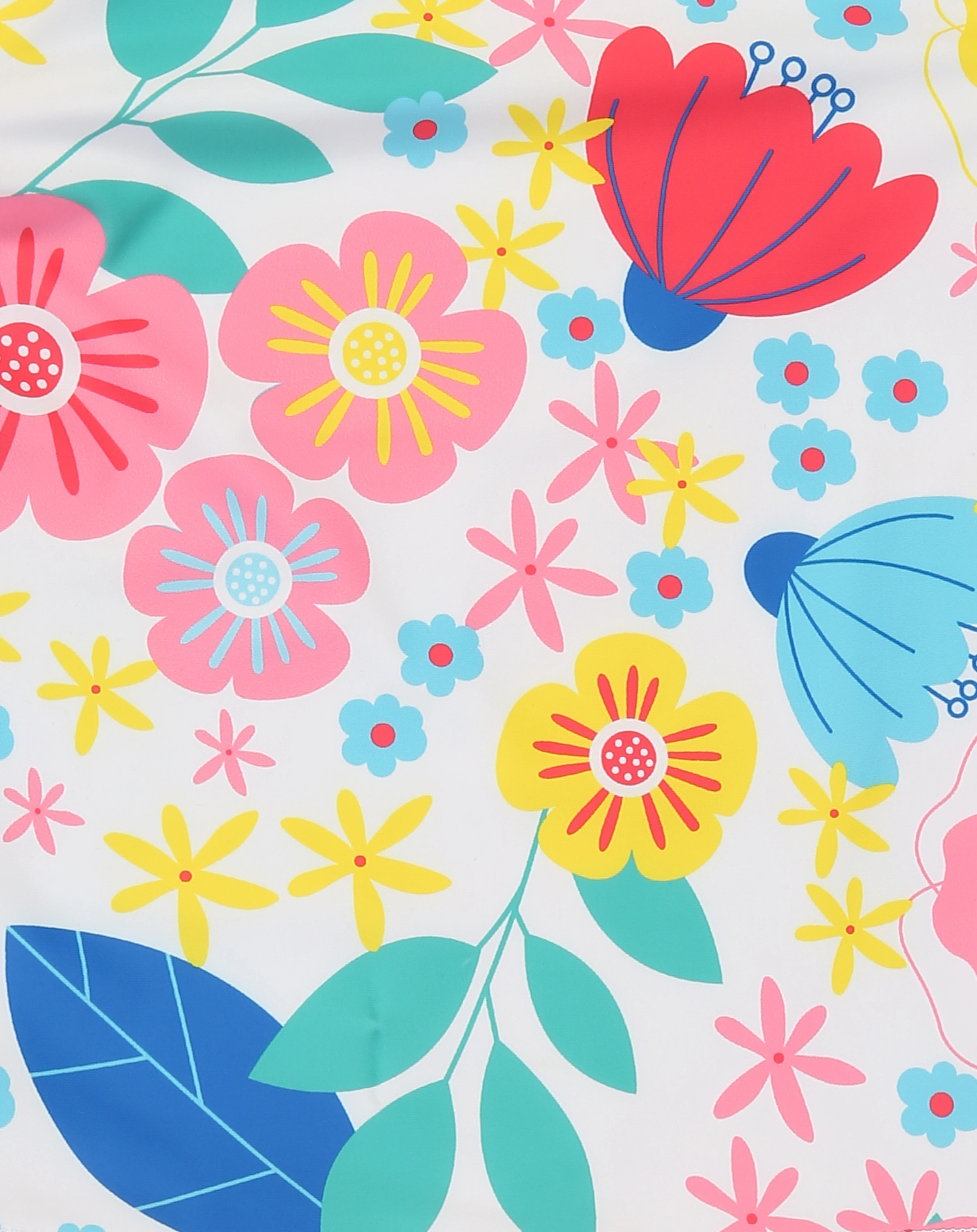 Schwimm-Set FLOWER POWER 2-teilig in bunt/pink