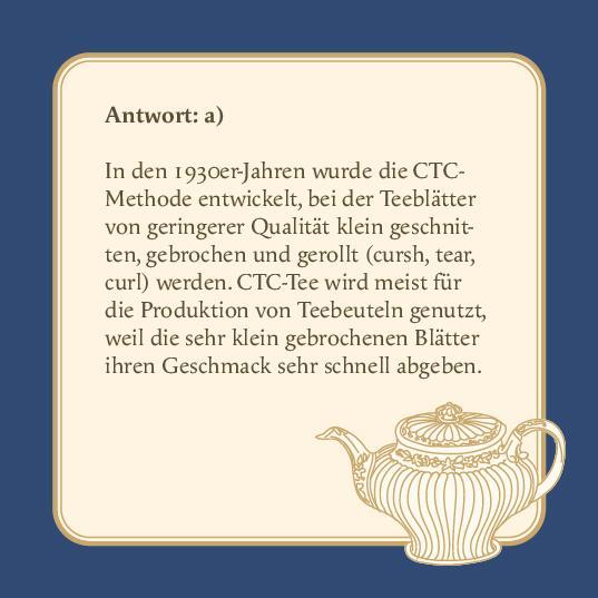 Das Tee-Quiz