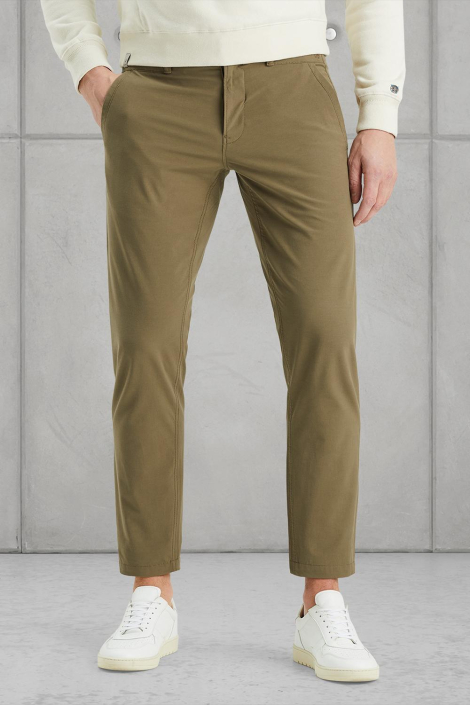 Cast Iron groene heren broek