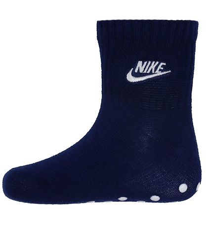 Nike Strømper - Core Futura Gripper - 3-Pak - Gr?/Hvid/Navy