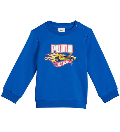Puma x Hot Wheels Sweatset - Team Royal m. Print