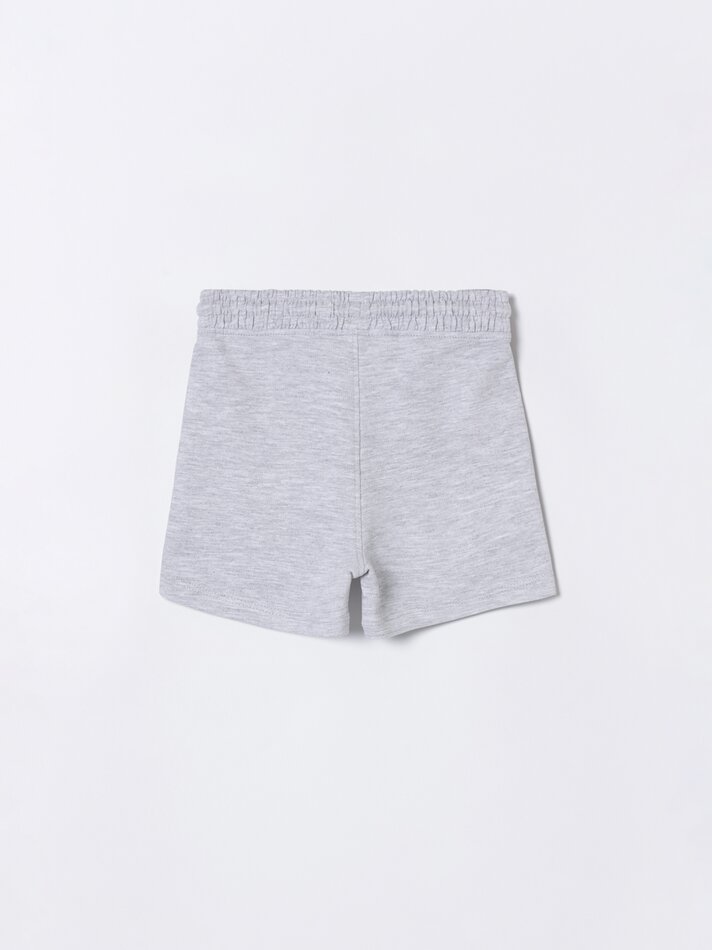 Conjunto de 2 Bermudas Básicas Lisas - Azul Marinho