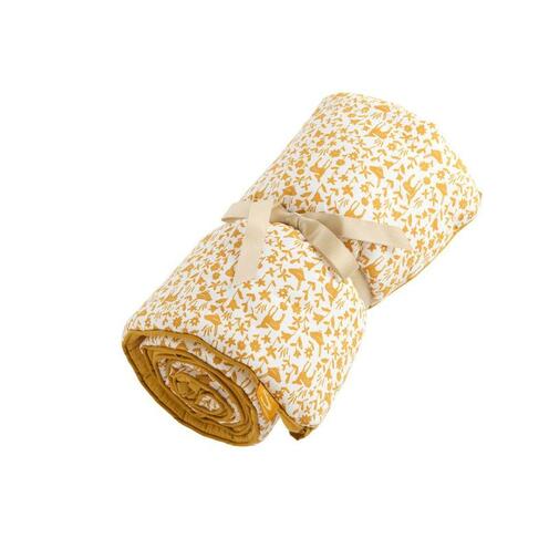 Tour de lit Jaune Topaze Promenons nous - SAUTHON Baby déco
