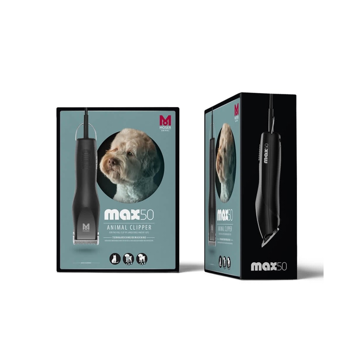Dyreklipper Moser Max50 1250 sort