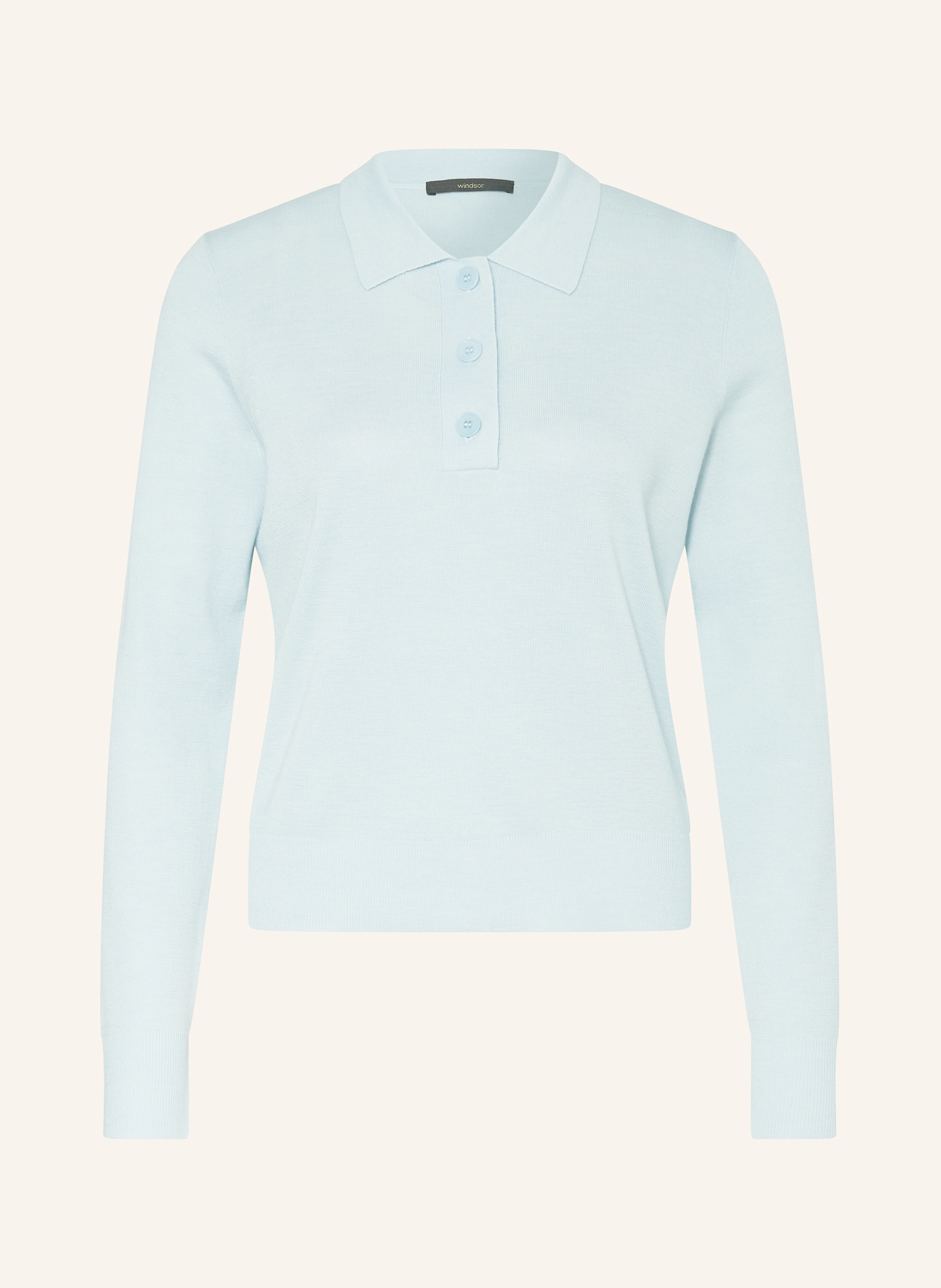 windsor. Strick-Poloshirt