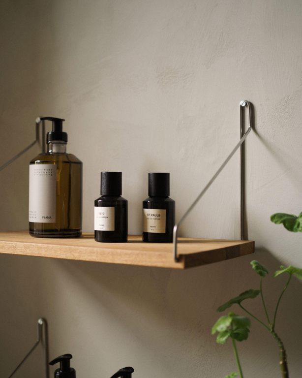 Frama Shelf wandplank 40x20 naturel/messing