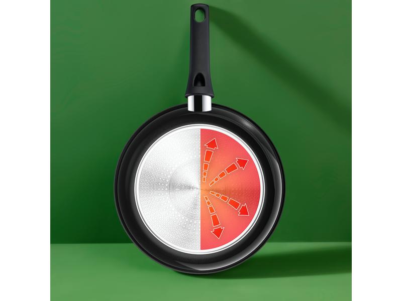 Tefal Wok Renew Black On 28 cm Wokpfanne mit hochwertiger Antihaftversiegelung