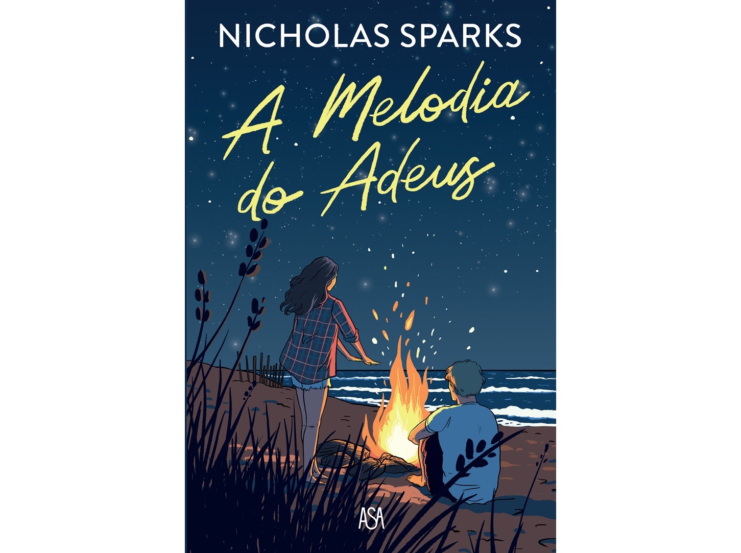 LIVRO A MELODIA DO ADEUS - CAPA ILUSTRADA