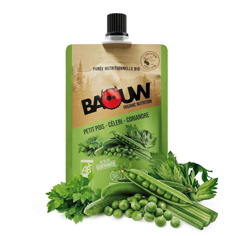 Petit Pois-Céleri-Coriandre - Compote énergétique
