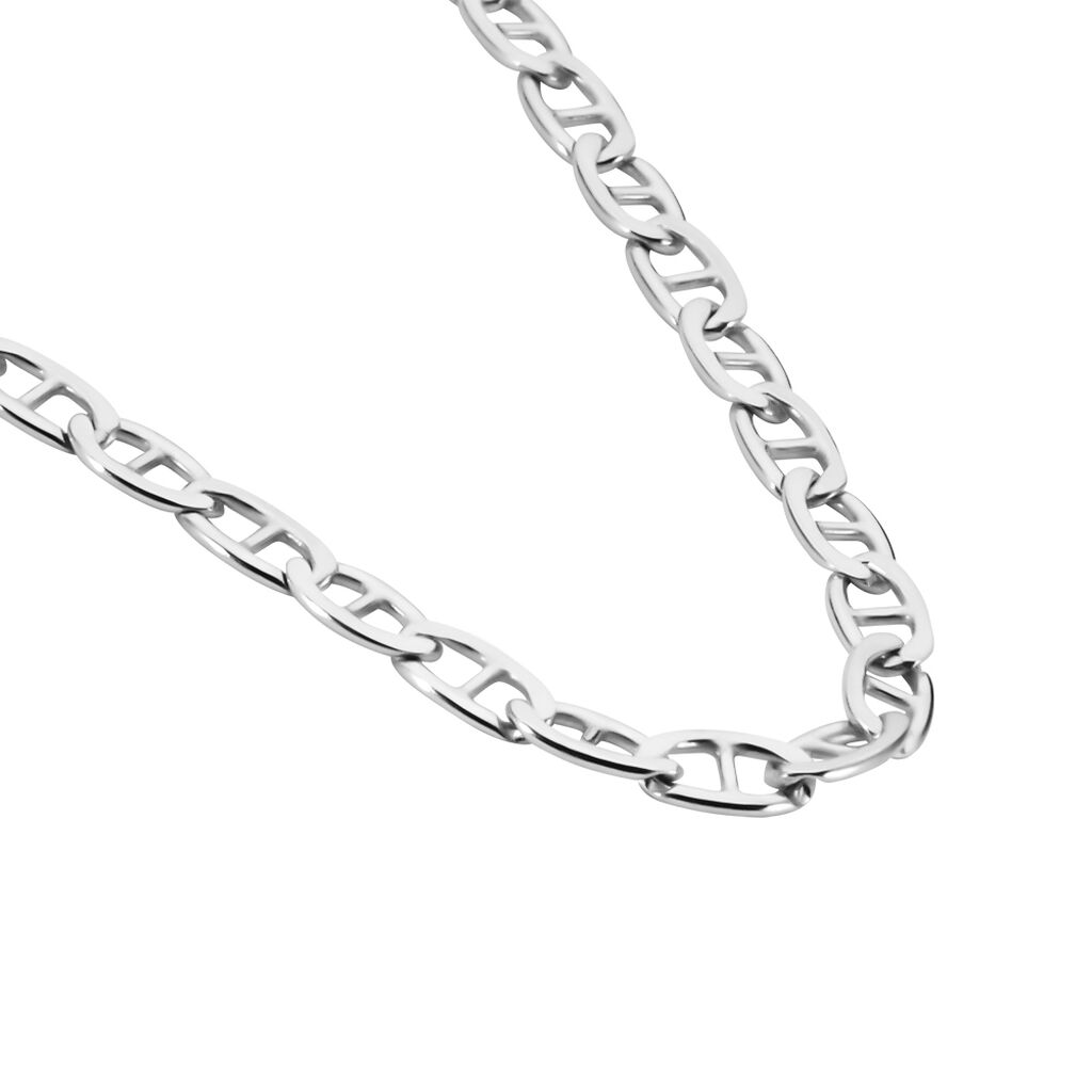Chaine Piato Argent Blanc
