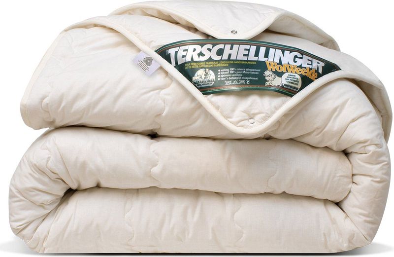 Terschellinger - Luxe 4-Seizoenen 100% IWS Zuiver Scheer Wollen Dekbed - Zomer én Winterdekbed