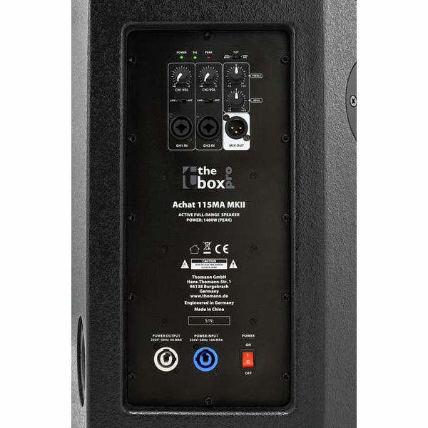 the box pro Achat 115 MA MKII