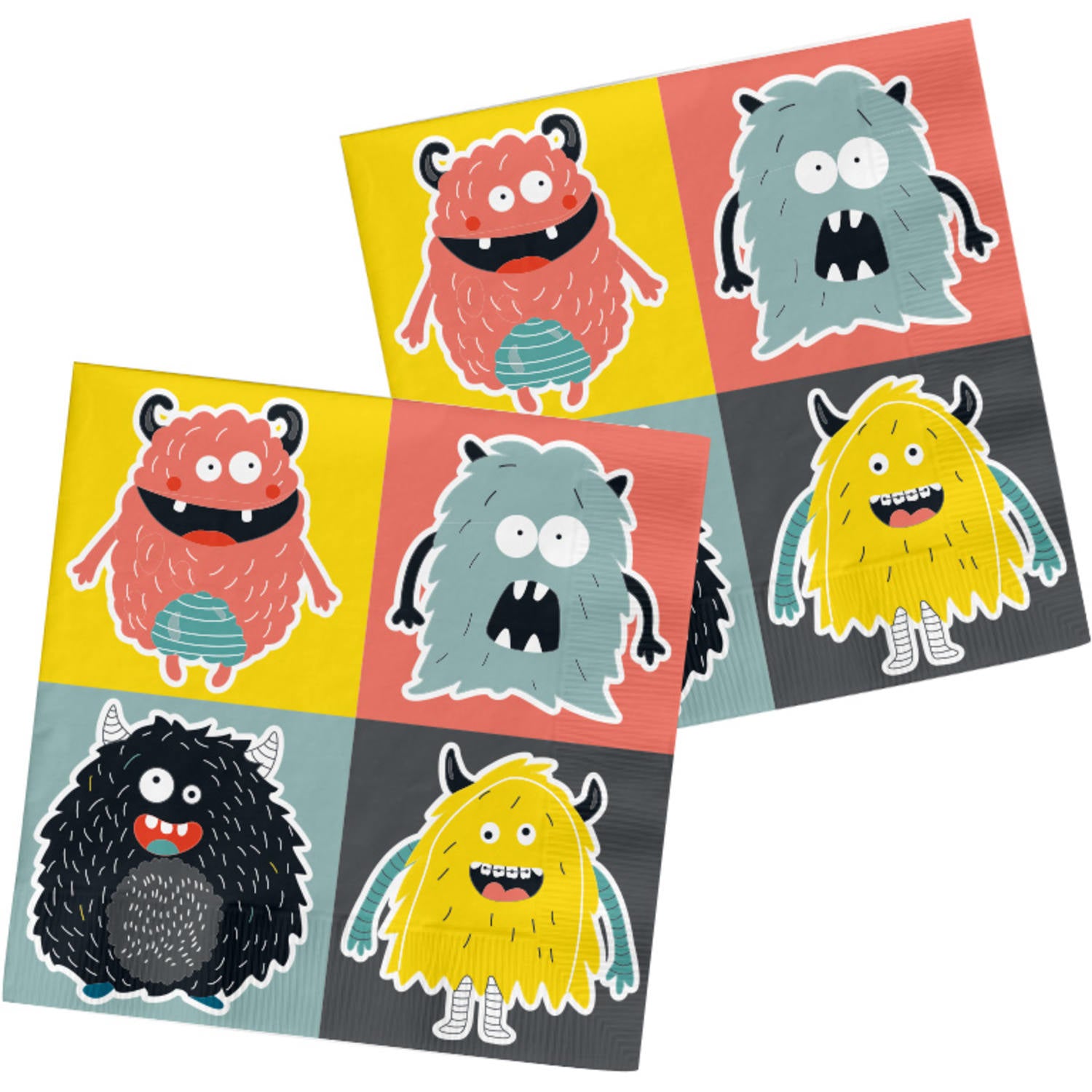 Monster Servetten 33cm 20st
