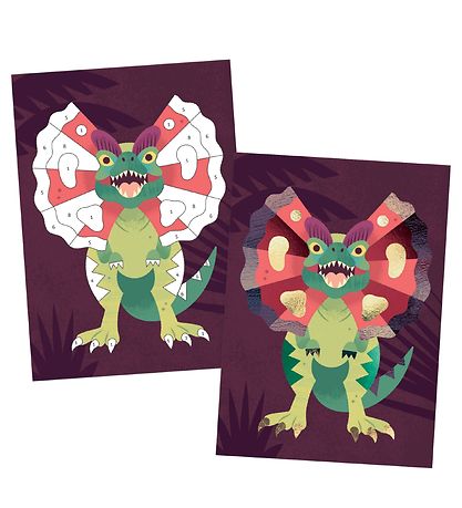 Djeco Kreas?t - Foil Pictures - Jurassic