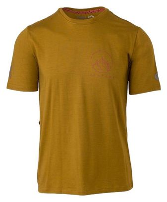 T Shirt Manches Courtes Agu Venture Armagnac Marron