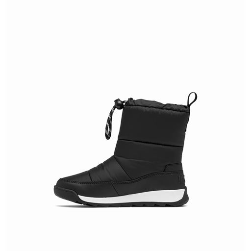 Sorel Youth Whitney™ II Plus Puffy WP Støvler, Black/Sea Salt, 35