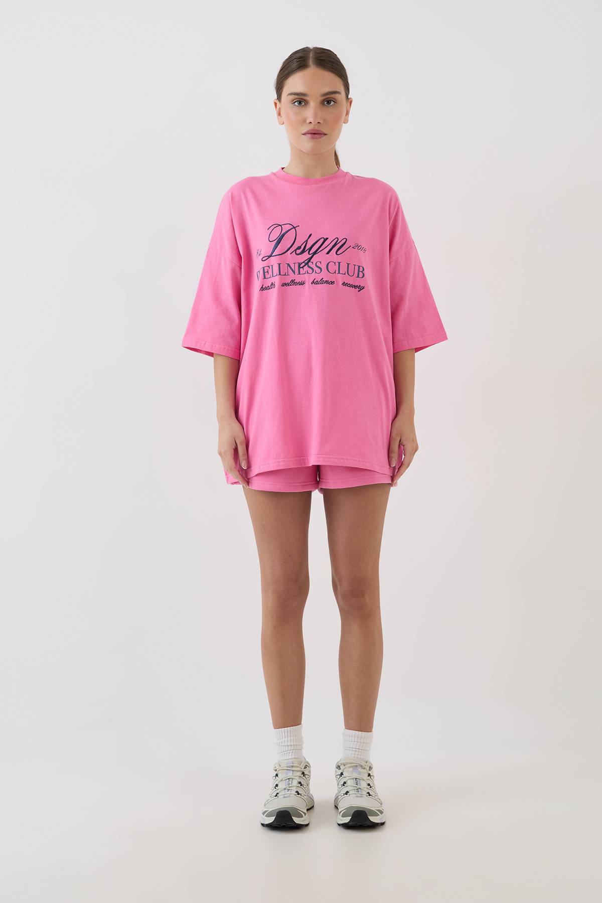 T-shirt Oversize Dsgn Studio Wellness Club