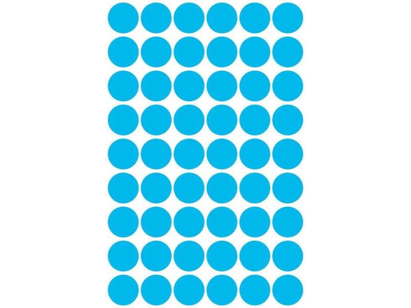 Avery Zweckform Klebepunkte 12 mm Blau Markierungspunkte Sticker