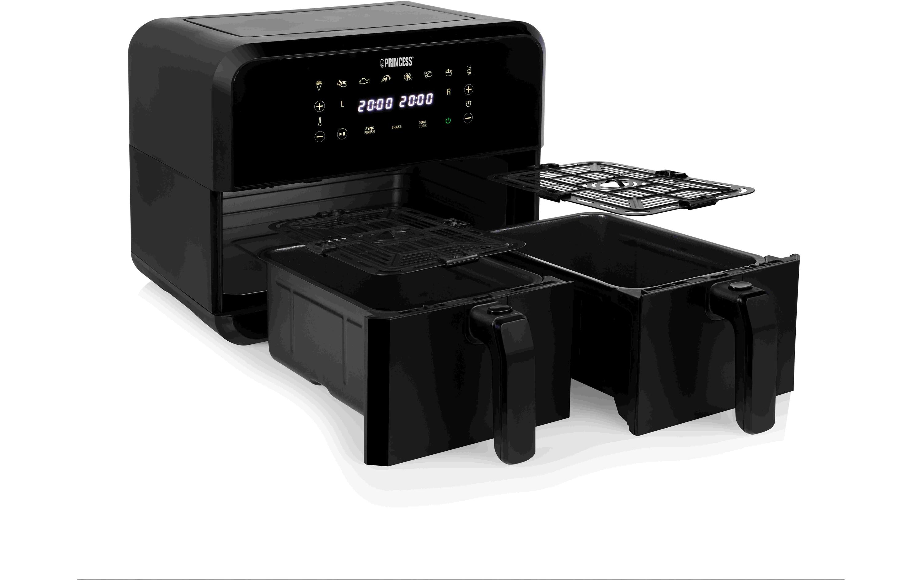 Heissluft-Fritteuse 182068 Double Basket Airfryer 8 l<br>Heissluftfritteuse mit Doppelkorb