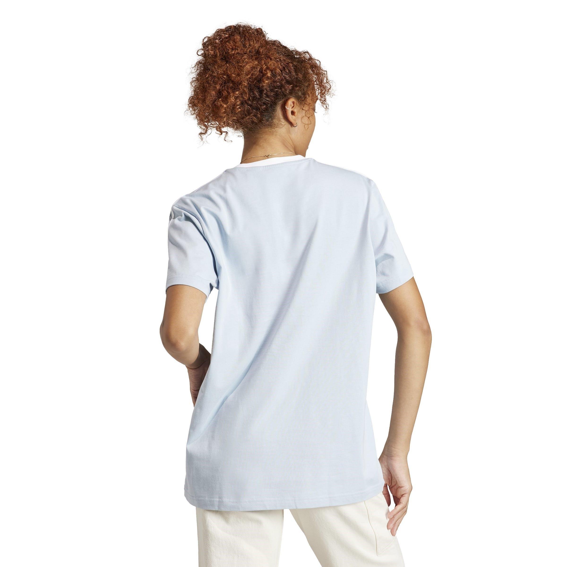 adidas Essentials 3 Stripe T-Shirt Womens