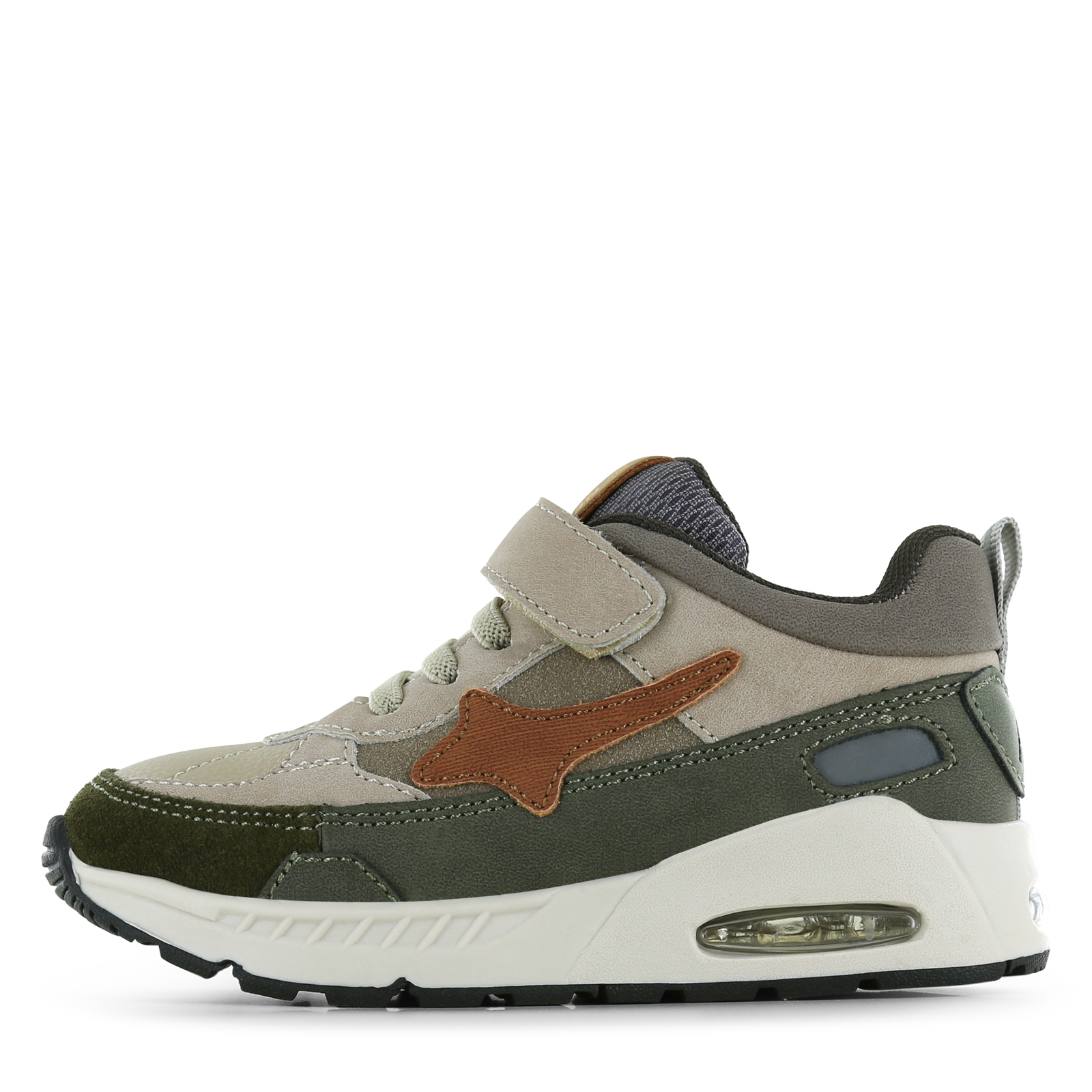 Shoesme beige mit grünem Sneaker