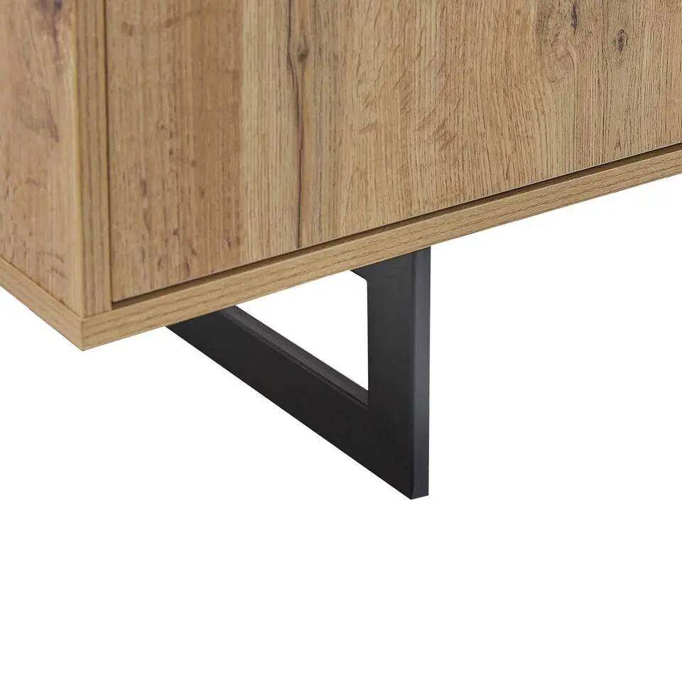 BOISO - TV-meubel - Lichte houtkleur - Vezelplaat
