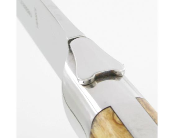 Laguiole moderne 6 Bois Différents - coffret de 6 pièces Couteaux Table par Goyon Chazeau