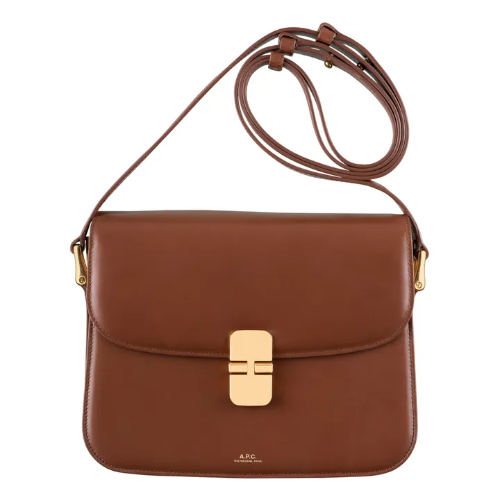 A.P.C. Sac Grace Cuir Lisse | Noisette