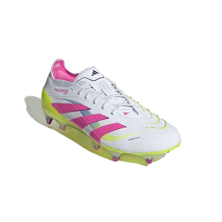 adidas Predator Elite SG Celestial Victory - Blanc/Lucid Pink/Lucid Lemon