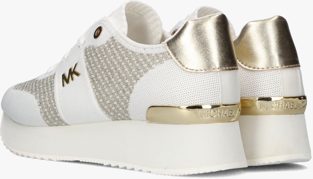 MICHAEL KORS gouden michael kors lage sneakers monique knit trainer