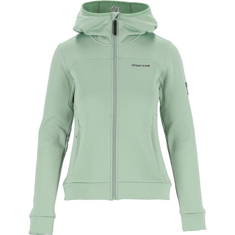 Twentyfour Venture Air Hoodie W Green Fog