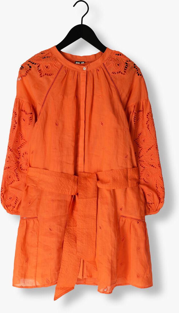 SCARLETT POPPIES oranje scarlett poppies mini jurk sunshine babe short